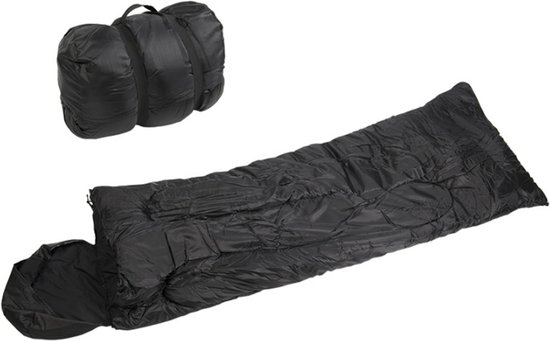 Slaapzak Pilot Zwart, tot ca. 0°C van Merkloos