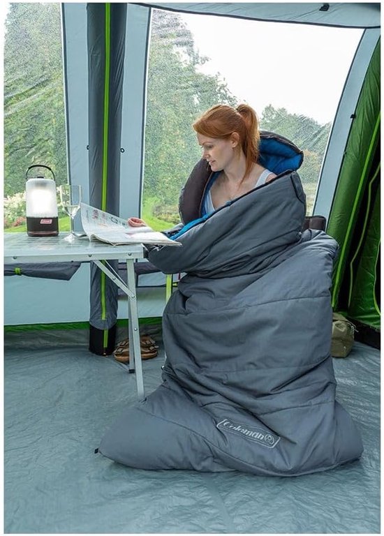 Slaapzak Rechthoekig - Kampeerzak - Buiten Kamperen - Comfortabel Warm - 235 x 90 cm van Merkloos