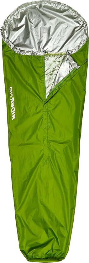 Slaapzak Rider Pro groen één maat - hoge kwaliteit, comfortabel Sleeping Bag van Eurotrail