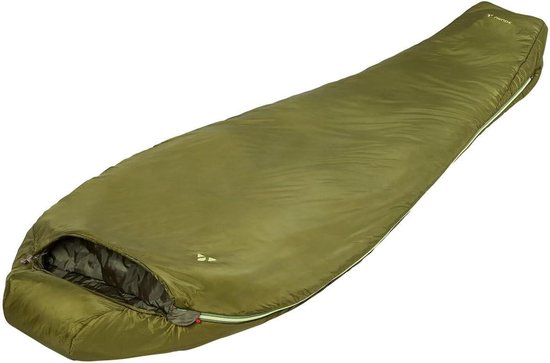Slaapzak Synthetisch - Mummy Slaapzak - Kamperen Trekking - Gerecyclede Materialen - 1300 SYN - Groen