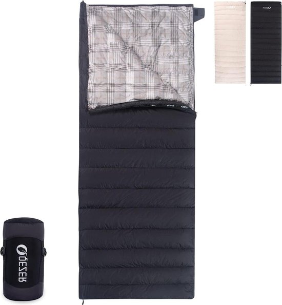 Slaapzak ultralichte dekenslaapzak voor volwassenen en kinderen - kamperen en trekking - 3 ~ 4 seizoenen - outdoor en binnen van Merkloos