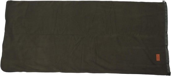 Slaapzak Voering - Fleece Deken - Kamperen Reizen - Super Dikke Fleece - 42 x 32 cm - Groen