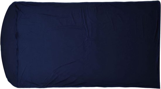 Slaapzak Voering - Reislaken - Kamperen en Reizen - Ultralicht en Ademend - 200x80cm - Oranje