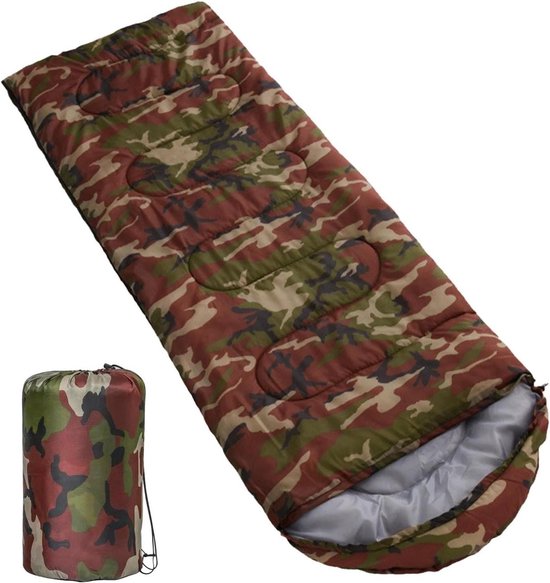 Slaapzak Volwassenen - Kampeer slaapzak - Buiten slapen - Warmte isolerend - 210 x 75 cm - Uniek