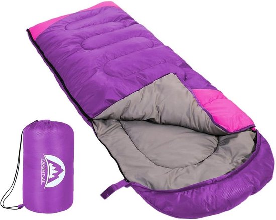 Slaapzak Volwassenen & Kind/Kinderen Ultralicht 3-4 Seizoen Waterdicht- MalloMe Outdoor Sleeping Bag sleeping bag camo van Merkloos