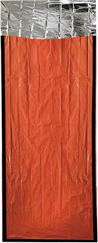 Slaapzak Volwassenen - Outdoor Slaapzak - Kamperen Reizen - Warmte Reflecterend - 266x91cm - Oranje