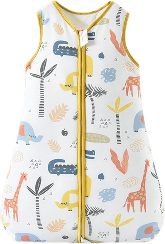 Slaapzak voor baby's, winter, jongens, babydeken, meisjes, slaapzakken, 1,5 tog dik, warme pyjama, kinderen, uniseks, slaapzak, beige, 6-12 maanden van Merkloos