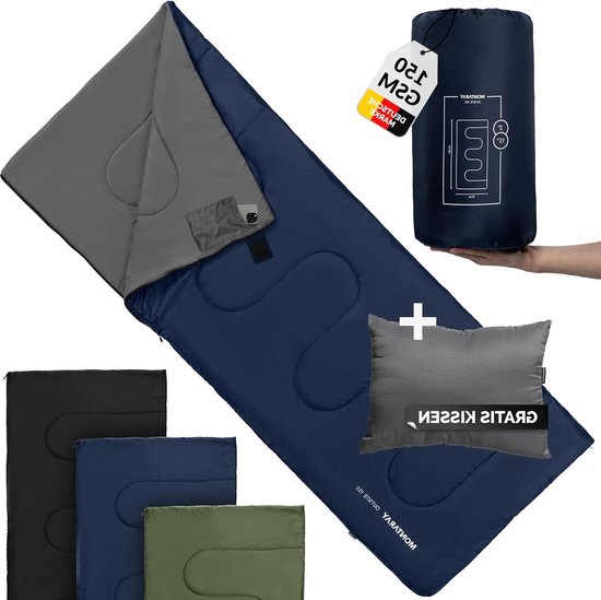 Slaapzak voor buiten - behaaglijk en warm - zomer lente herfst winter - volwassenen Sleeping Bag