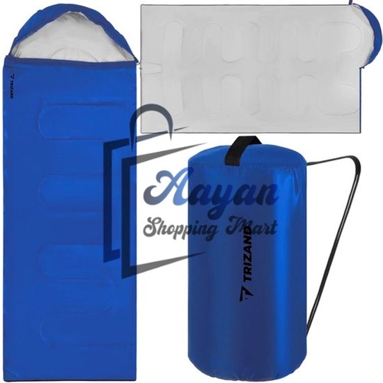 Slaapzak voor Buiten – Lichtgewicht, Warm & Waterdicht met Capuchon en Draagtas - Sleeping Bag - 36706 van Abbey Outdoor