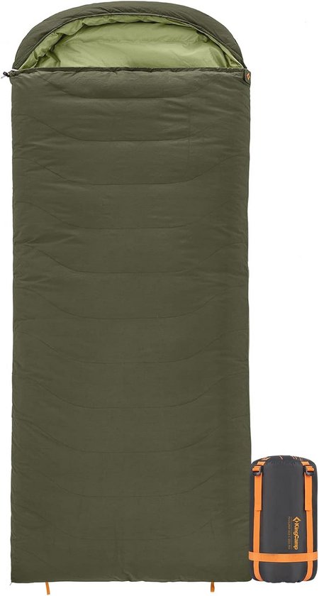 Slaapzak voor Outdoor en Camping - Donsslaapzak 230 x 90 cm, 3-4 Seizoenen van Gonso.