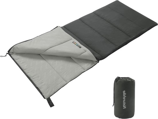 Slaapzak voor Volwassenen Lichtgewicht Rechthoekige Spliceable Slaapzak voor 3 Seizoenen voor Buiten Kamperen Wandelen Slaapzak voor camping