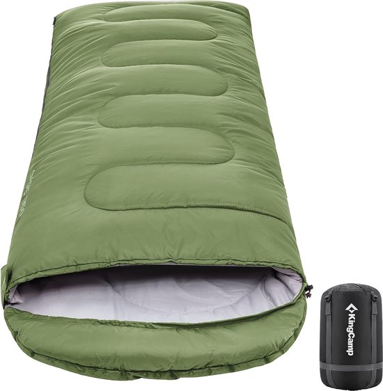 Slaapzak Winter Buiten Warme deken Slaapzak draagbaar Lichtgewicht 3-4 seizoenen Campingslaapzak voor kinderen en volwassenen Kamperen Trekking 1,9 kg van Merkloos