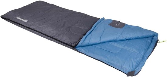 Slaapzak XL - Kampeerzak Dek - Kamperen Buiten - Comfortabel tot -5 graden - 210x85 cm - Blauw