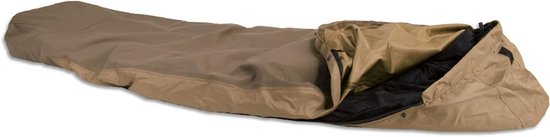 Slaapzakhoes - Outdoor Hoes - Kamperen en Hiken - Waterdicht en Ademend - 225 x 85 cm - Kaki
