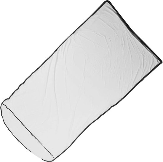 Slaapzakvoering - Reislaken - Kamperen en reizen - Ultralicht en ademend - 200x80cm - Oranje