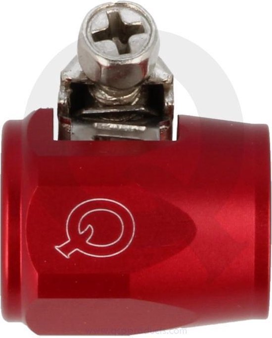 Slangklem finisher D20 rood van Camo Clips