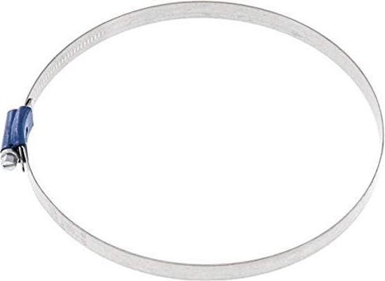 Slangklem - Slangklemmen - Leidingen Bevestigen - Groot Spanbereik - 150-170 mm - Zilver
