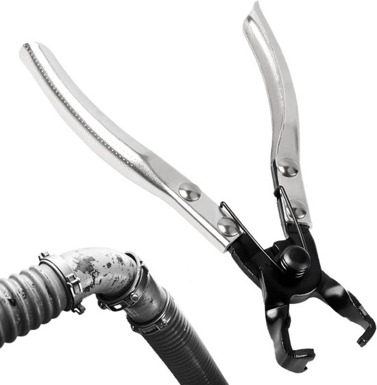 Slangklem Tang - Klem Verwijder - Auto Reparatie - Schadevrije Demontage - 18 cm - Zwart