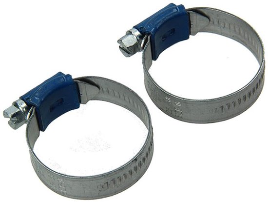Slangklem verzinkt 26-38 mm 2 stuks