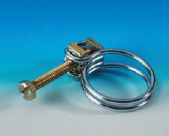 Slangklem voor spiraalslang set a 2  (25mm.) van Floortexx