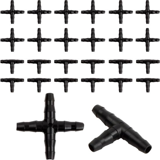 slangkoppeling set / Verdeler Slangkoppeling - HOOGWAARDIGE MATERIALEN - Tuinslangverbindingsstukken, Pack of 120 van Radaa