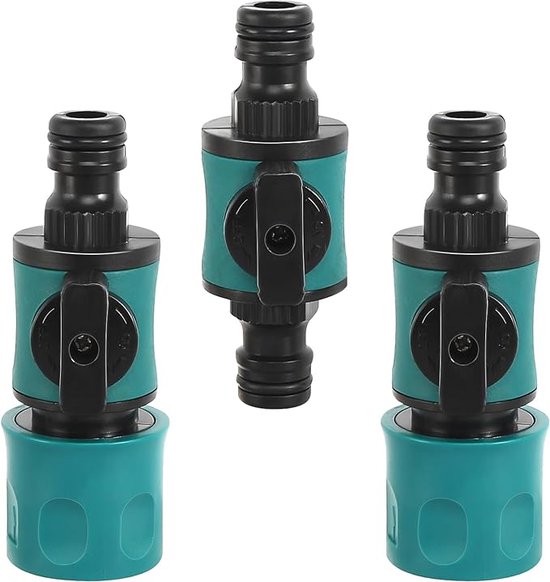 slangkoppeling set / Verdeler Slangkoppeling - HOOGWAARDIGE MATERIALEN - Tuinslangverbindingsstukken, Pack of 3 van Gardena