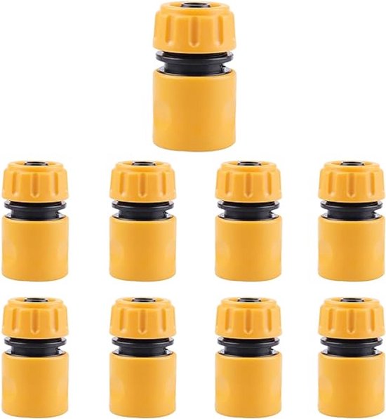 slangkoppeling set / Verdeler Slangkoppeling - HOOGWAARDIGE MATERIALEN - Tuinslangverbindingsstukken,8PCS van Trizand