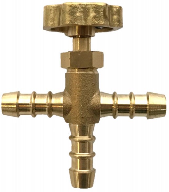 SLANGPILAAR T-STUK 8MM + KRAAN van Merkloos