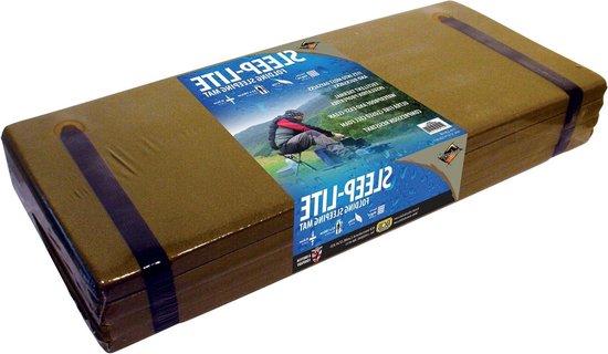 Sleep-Lite Folding Camping Slaapmat met Lichtgewicht Ontwerp van Merkloos