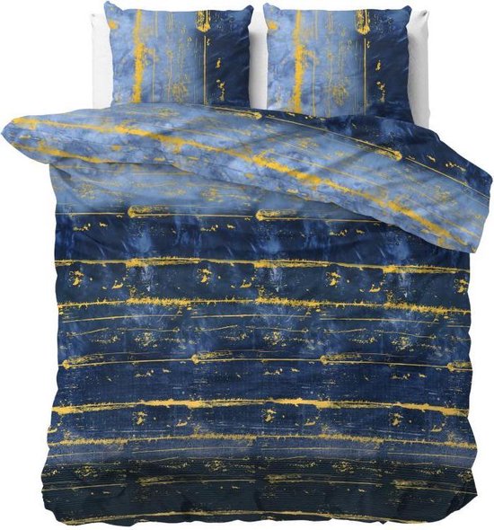 Sleeptime Scratchy - Dekbedovertrekset - Lits-Jumeaux - 240x200/220 + 2 kussenslopen 60x70 - Blauw van Merkloos