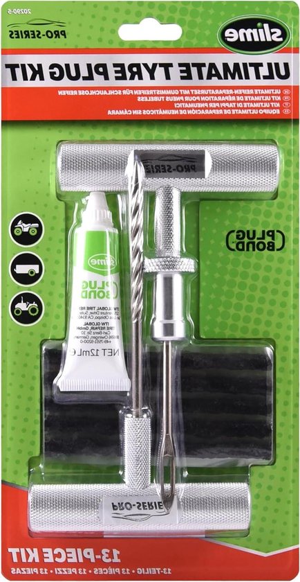 Slime 20290-5 Band Plug Kit, Ultieme ruimer plugger set