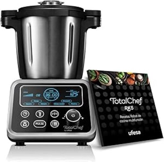 Smart Keukenmachine - Keukenrobot - Foodprocessor - 20 Kookfuncties - 1700 W - LCD-display - 3.5L Inhoud - Geïntegreerde Weegschaal - Multifunctioneel van Smart