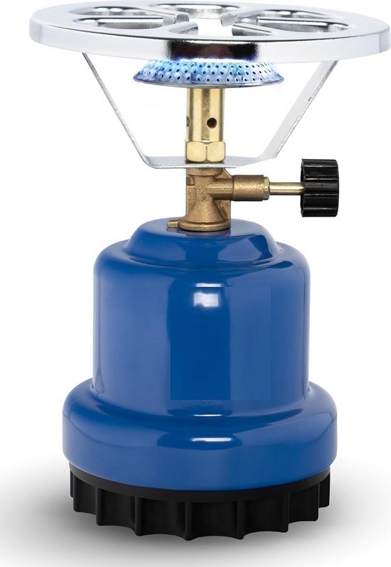 SMH LINE® Camping kooktoestel - Draagbaar Gasfornuis - lichtgewicht - Blauw van SMH LINE®