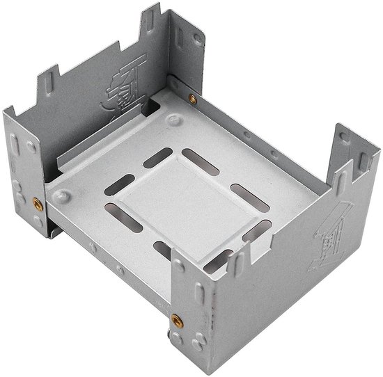 Smoakez - Opvouwbare Fornuis - Mini Camping Kachel - Lichtgewicht Aluminium - Alcohol Brandstof - Ideaal voor Kamperen - Compact Model