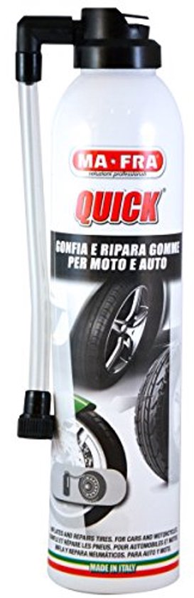 Snel en effectief bandenreparatiemiddel voor lekke auto- en motorbanden - 300ml van Merkloos