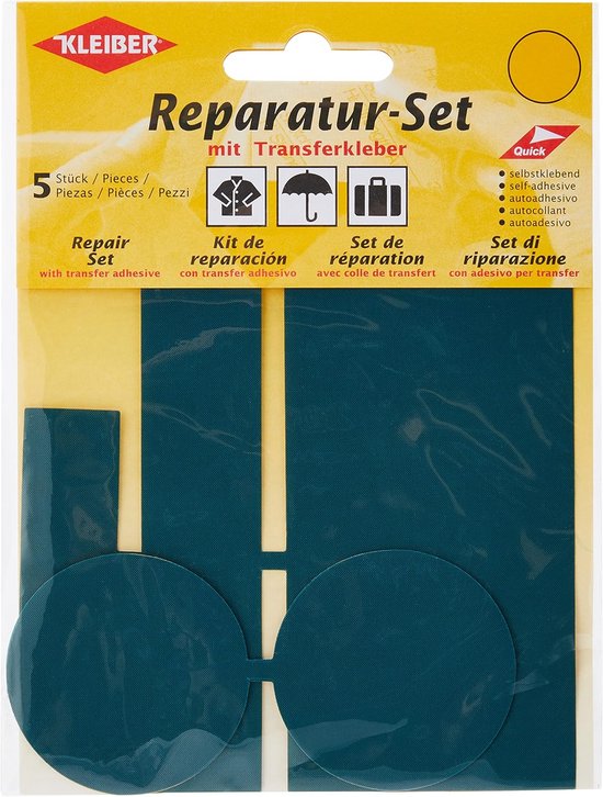 Snelreparatieset voor Kleding en Textiel - Zelfklevende Patches van Merkloos