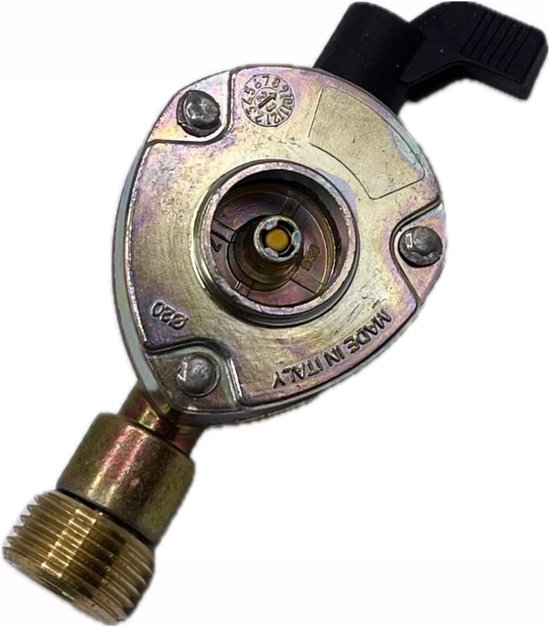 SnelShoppen - 20mm Clip On Type Adapter voor Propaan Butaan Gasflessen zonder Terugslagventiel Frankrijk - Ideaal voor Kamperen, Koken en Verwarming