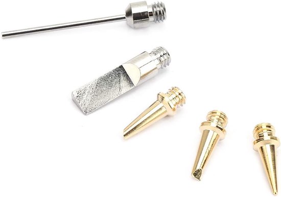 SnelShoppen - 5 Stuks Mini Butaan Laskopjes, HS-1115K Gas Laskop Vervangstukken, Universele Gas Lasaccessoires voor Hobby en Professioneel Gebruik