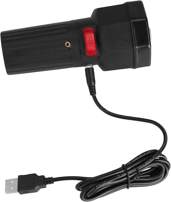 SnelShoppen - 5V Rotator Grill Motor voor BBQ en Camping, Draagbare Skewer Motor met USB Boost Kabel, Energiezuinig, Stil en Duurzaam van Snelshoppen