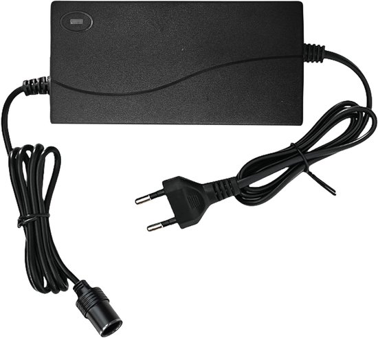 SnelShoppen - Auto-Voedingsadapter Spanningsomvormer 180W/15A voor Koelbox, Stofzuiger, Compressor, Bandenpomp - Sigarettenaansteker AC-DC Adapter