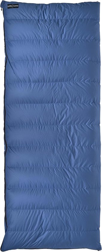 SnelShoppen - Extra Brede Slaapzak 220x100cm - Dekenmodel 3-seizoenen Slaapzak voor Camping, Outdoor, Blauw, Comfort tot 0°C