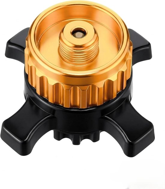 SnelShoppen - Gas Cartridge Adapter Campingaz CV Easy Clic EN417 Voor Camping en Buitenstoven - 1 Stuk
