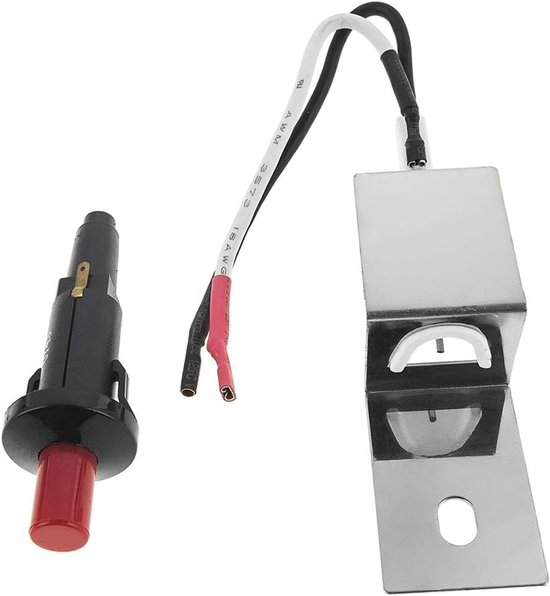 SnelShoppen - Gas Grill Ignition Kit Vervanging voor BBQ Q300 Q3000, Push Button Ontsteking, Gasbrander Vervanging, Duurzaam Materiaal voor Tuin, Fees