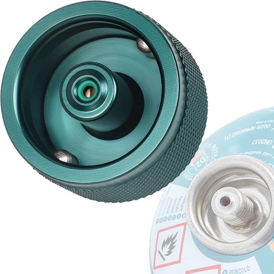 SnelShoppen - Gas Stove Adapter voor CV Bayonet naar Lindal Valve - Camping Kookaccessoire voor Camping, Tuin en Buitenactiviteiten - Eenvoudige Insta