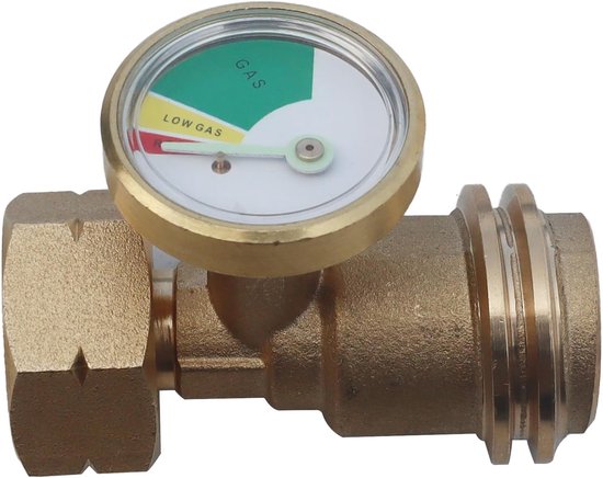 SnelShoppen - Gas verbinding adapter QCC1 voor Europese gasflessen naar Amerikaanse standaard, ideaal voor koken, verwarming, camping, stoven