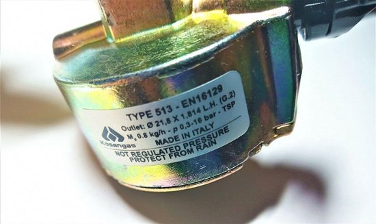 SnelShoppen - Gasfles Adapter 27mm Clip-on Propaan - Side Entry - Geschikt voor Camping, BBQ, Tuin en Buitenactiviteiten - Duurzaam en Handig
