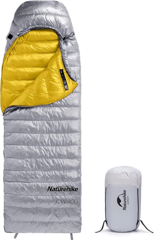 SnelShoppen - Lichtgewicht Mummieslaapzak voor Volwassenen en Tieners, 3-4 Seizoenen, Waterdicht, Ultravoorwarm, Perfect voor Kamperen, Wandelen en Be