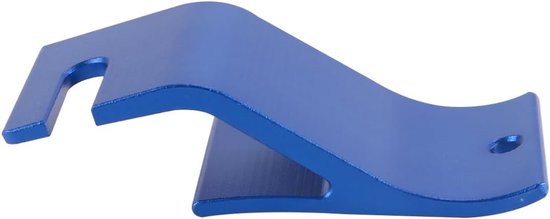 SnelShoppen - Motorfietsbandenwisselbeugel Lichtgewicht Aluminium Offroad Bandenwisselaar Draagbaar Blauw voor Eenvoudige Bandenverwijdering