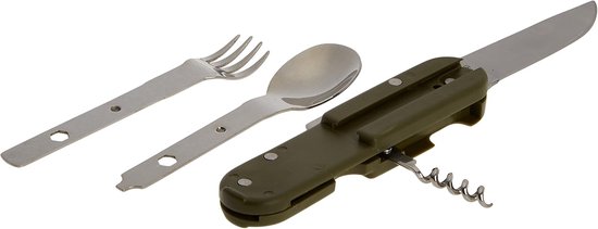 SnelShoppen - Multifunctionele Groene 9 cm Imex van Fuchs Met Tas - Hoogwaardige Materialen, Ideaal Voor Camping, Tuin, Keuken, Feest - Handig en Comp