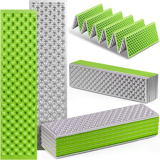 SnelShoppen - Opvouwbare Campingmat 180 x 60 cm - Ultralicht Schuim - Weerbestendige Outdoor Mat voor Kamperen, Festivals en Avonturen